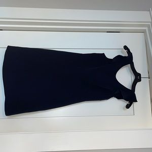 Club Monaco Navy Flutter Dress